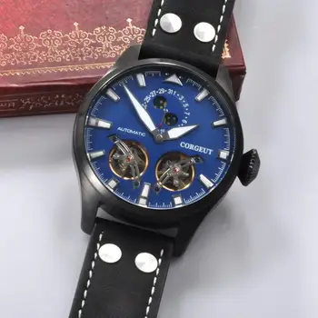 Mens Watches 47mm Top Luxury Brand Corgeut Automatic Mechanical Watch Men Double flywheel date Sport Watches Relogio Masculino
Mens Watches 47mm Top Luxury Brand Corgeut Automatic Mechanical Watch Men Double flywheel date Sport Watches Relogio Masculino