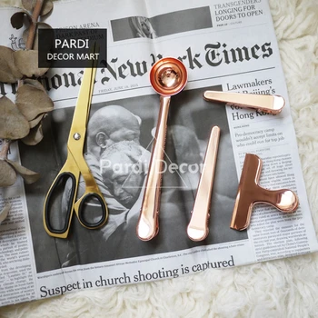 Coffee Scoop With Bag Clip Stainless Steel Tea Coffee Measuring Spoon Sealing Clip Gold Kitchen Accessories Metal Clips
Coffee Scoop With Bag Clip Stainless Steel Tea Coffee Measuring Spoon Sealing Clip Gold Kitchen Accessories Metal Clips