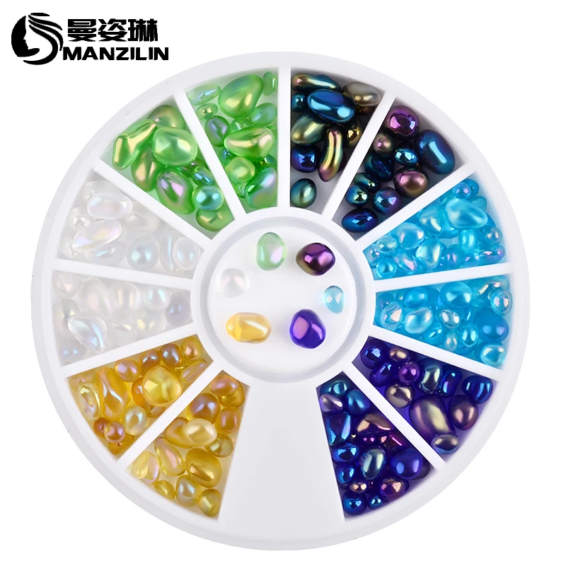 1 Box Irregular Colorful Chameleon Nail Art Beads Wheel 3D Mix Sizes Symphony Nail Stones DIY Manicure Accessories Decorations
1 Box Irregular Colorful Chameleon Nail Art Beads Wheel 3D Mix Sizes Symphony Nail Stones DIY Manicure Accessories Decorations
