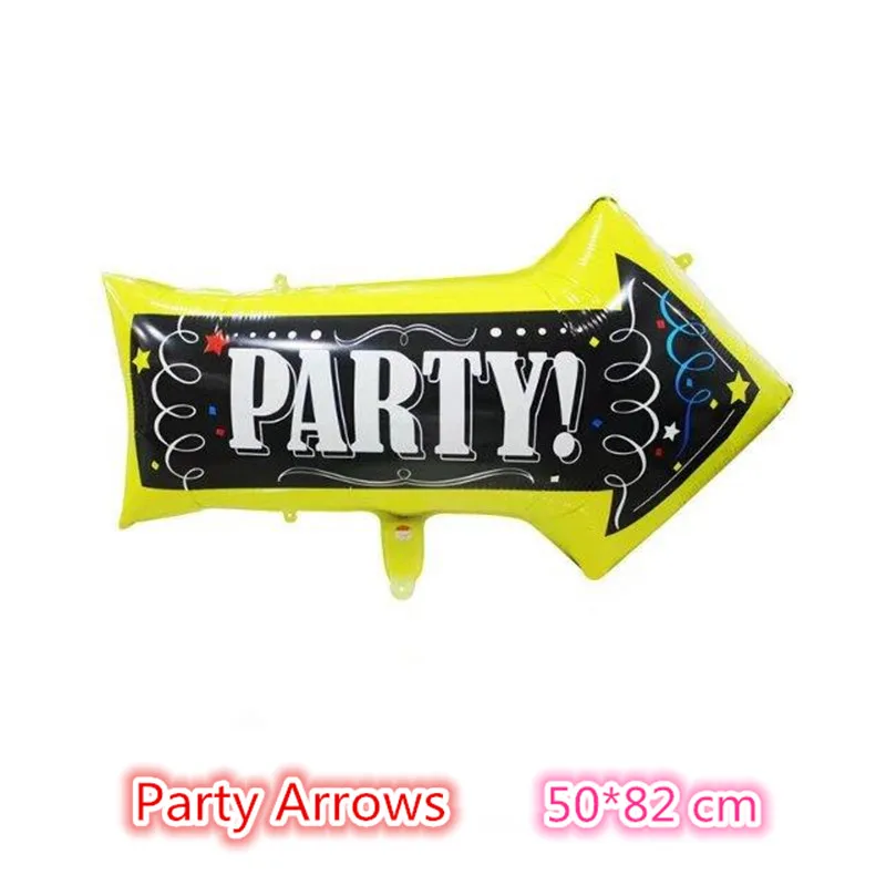 50*82cm Cartoon Party Arrow Chalkboard Birthday Foil Balloons in Party Supplies Kid's Helium Inflatable Toy Balloon
50*82cm Cartoon Party Arrow Chalkboard Birthday Foil Balloons in Party Supplies Kid's Helium Inflatable Toy Balloon