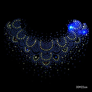 Clear Crystal collar peacock Clothing DIY strass hotfix Rhinestone applique Pattern motif Iron On Heat transfer Designs Tshirts
Clear Crystal collar peacock Clothing DIY strass hotfix Rhinestone applique Pattern motif Iron On Heat transfer Designs Tshirts