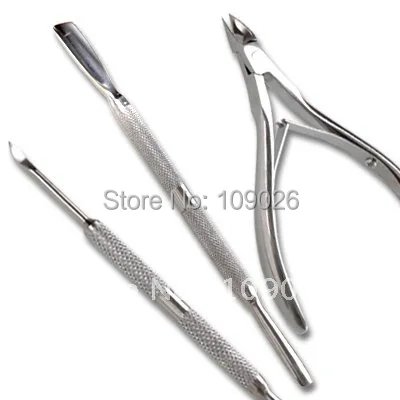 Free Shipping - 3Pcs/Set Stainless Steel STAINLESS STEEL NAIL ART CUTICLE CLIPPER PUSHER SET
Free Shipping - 3Pcs/Set Stainless Steel STAINLESS STEEL NAIL ART CUTICLE CLIPPER PUSHER SET