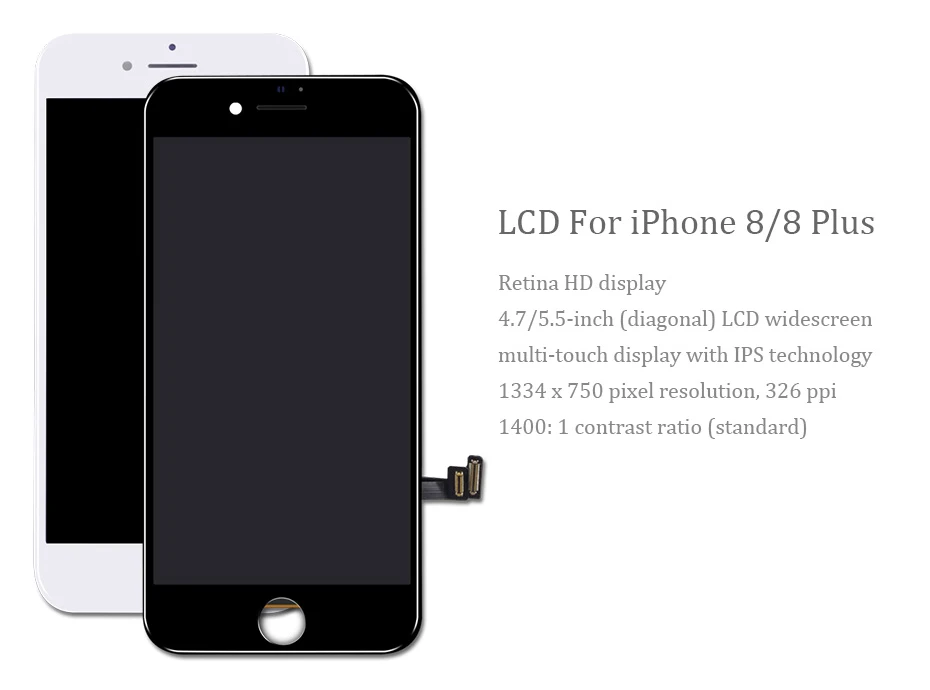 HORUG AAAA Quality Screen LCD For iPhone 8 Plus Screen Display Assembly Replacement LCD 8 Plus Digitizer Touch Screen LCDS (1)