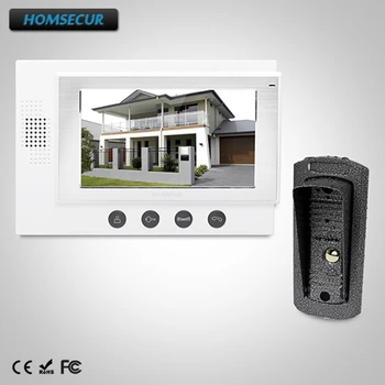 HOMSECUR 7'' Wired Video Door Phone IR Camera+ RU Warehouse +Russia User Manual TC041+TM701-W
HOMSECUR 7'' Wired Video Door Phone IR Camera+ RU Warehouse +Russia User Manual TC041+TM701-W
