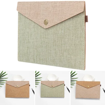 1PC A4/A5 Document Bag Elegant Simple Big Capacity Imitation Linen Canvas Felt File Bag Briefcase File Folders Office Supply
1PC A4/A5 Document Bag Elegant Simple Big Capacity Imitation Linen Canvas Felt File Bag Briefcase File Folders Office Supply