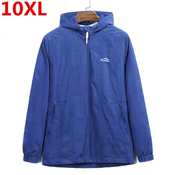 plus size 10XL Ultra-Light Men's Summer Hooded Jacket Windbreaker Packable Skin Coat Sunscreen Waterproof Beach Casual Jackets
plus size 10XL Ultra-Light Men's Summer Hooded Jacket Windbreaker Packable Skin Coat Sunscreen Waterproof Beach Casual Jackets