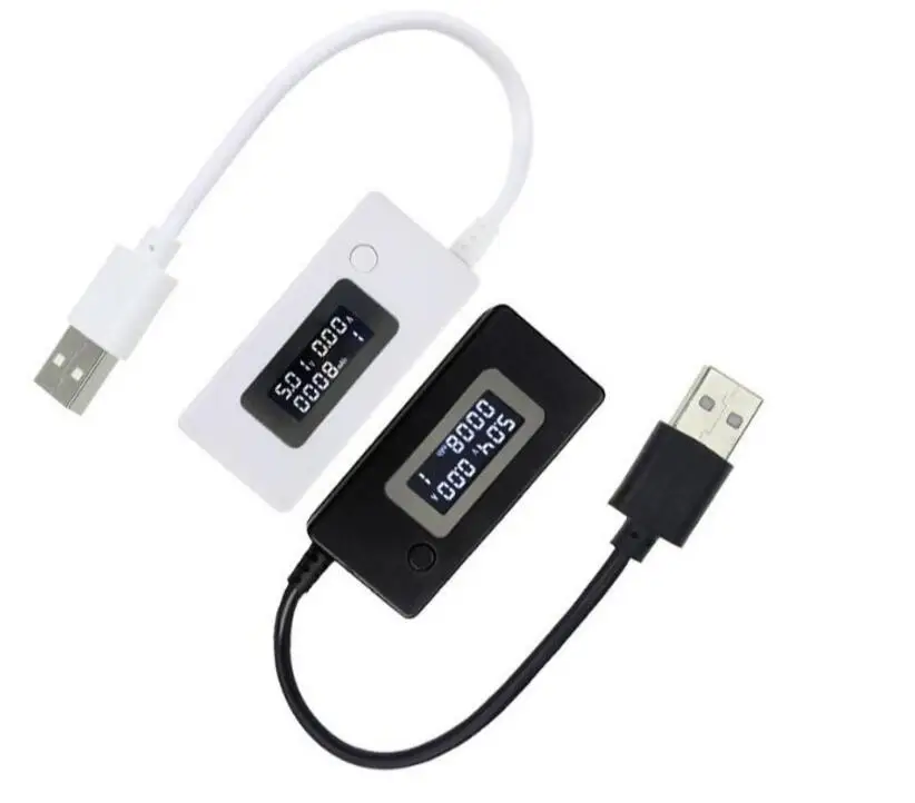 LCD backlight LCD digital screen display USB ammeter voltmeter black White charge White
LCD backlight LCD digital screen display USB ammeter voltmeter black White charge White