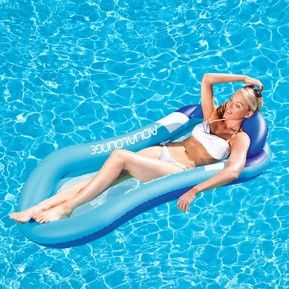 Clothing - Water Mesh Hammock Pool Lounger Float Inflatable Rafts Swimming Pool Air Floating Chair Water Toys Water Inflatable