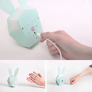 Cute Rabbit LED Alarm Clock Digital Clock Kids Bedroom Night Light Bedside Temperature Desktop Table Decor Wall Clocks 6NZ055
Cute Rabbit LED Alarm Clock Digital Clock Kids Bedroom Night Light Bedside Temperature Desktop Table Decor Wall Clocks 6NZ055