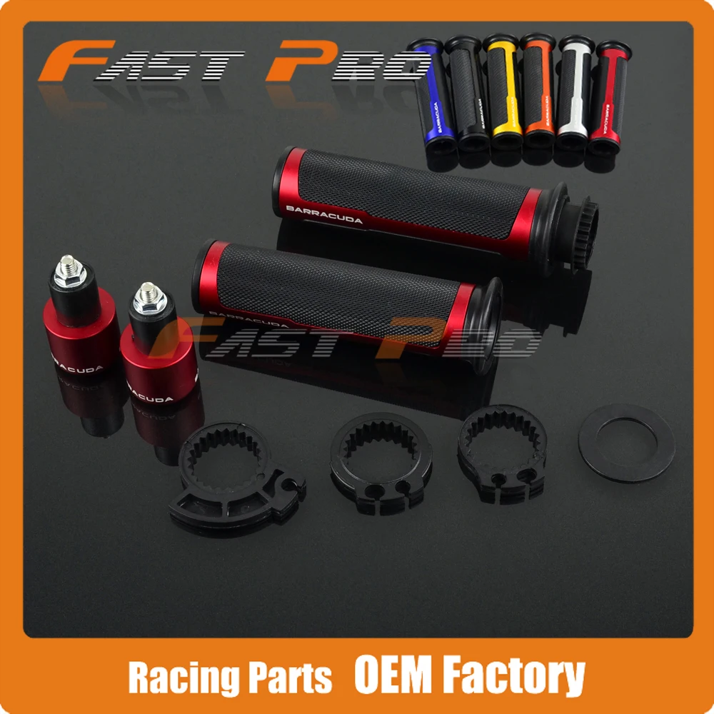 BARRACUDA 7/8'' CNC Aluminum Motorcycle Handle Bar CAPS Plugs Handlebar Grips End Fit for CB1000 CBR400 CB250 CBR600 VETC
BARRACUDA 7/8'' CNC Aluminum Motorcycle Handle Bar CAPS Plugs Handlebar Grips End Fit for CB1000 CBR400 CB250 CBR600 VETC
