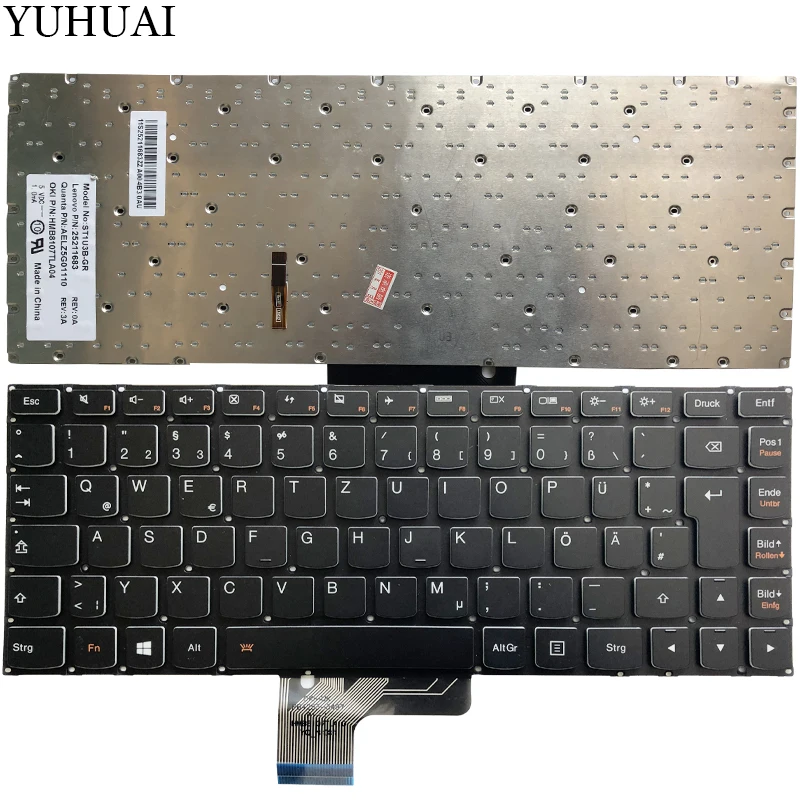 NEW german keyboard FOR LENOVO ideapad U430 U430P U330 U330P U330T GR Laptop keyboard with backlit no frame
NEW german keyboard FOR LENOVO ideapad U430 U430P U330 U330P U330T GR Laptop keyboard with backlit no frame