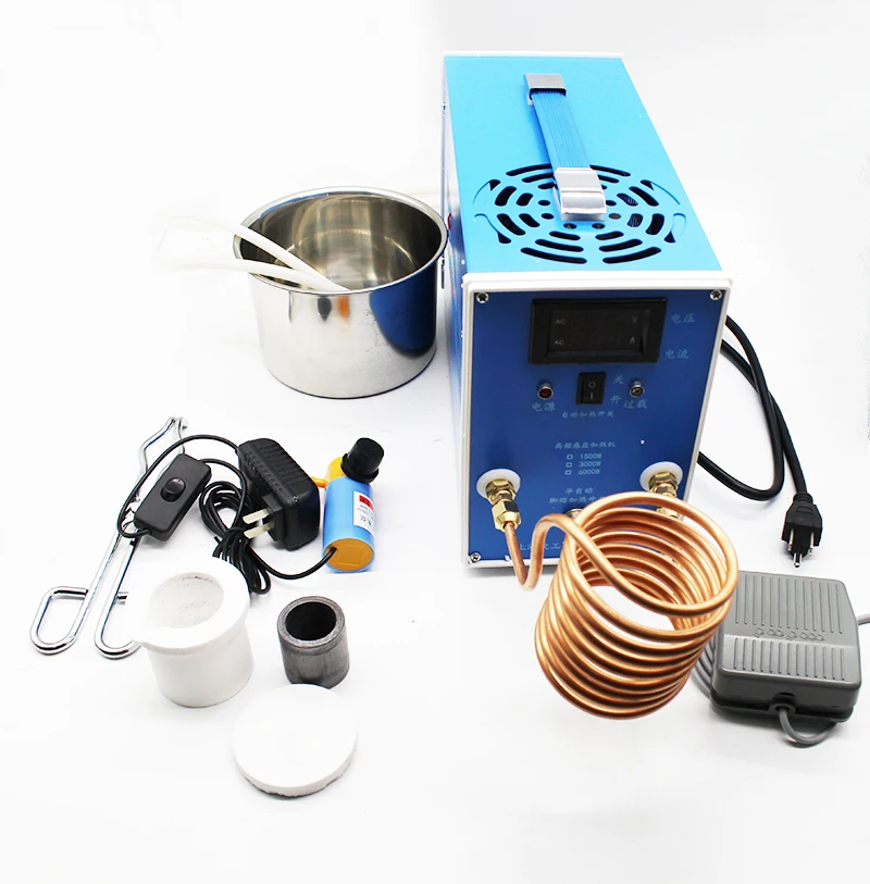 ZVS Induction Heating Machine High-frequency quenching machine Current display with Crucible Y
ZVS Induction Heating Machine High-frequency quenching machine Current display with Crucible Y