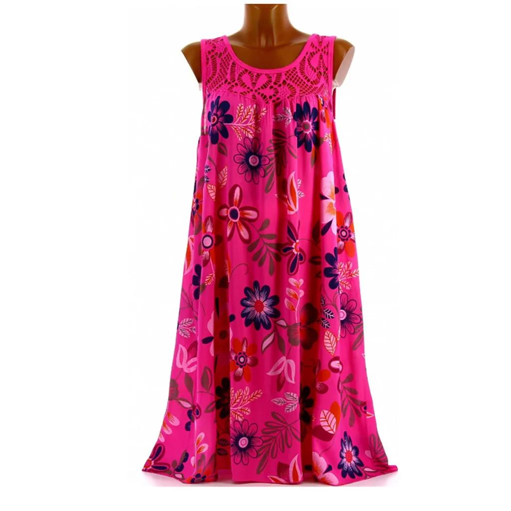 jurken zomer 2019 robe sexy Women Summer ropa mujer Round Neck Sleeveless Boho Dress Laced Printed Dress vestidos de verano
jurken zomer 2019 robe sexy Women Summer ropa mujer Round Neck Sleeveless Boho Dress Laced Printed Dress vestidos de verano