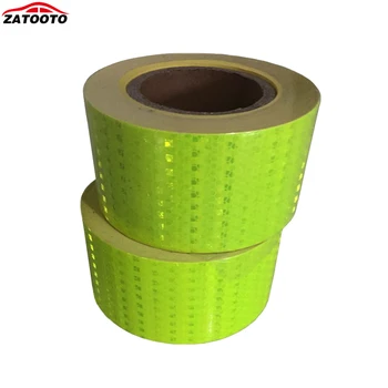 (50 Rolls / Lot ) 25m*7.5cm Car Motorcycle Reflective Strip Fluorescence Yellow Reflective Tape Sticker Car Exterior Accessories
(50 Rolls / Lot ) 25m*7.5cm Car Motorcycle Reflective Strip Fluorescence Yellow Reflective Tape Sticker Car Exterior Accessories