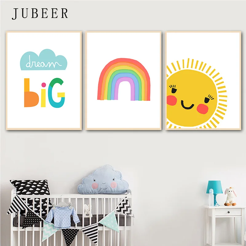Nordic Style Poster Children's Nursery Wall Art Decorative Painting for Kids Room Baby Bedroom Picture Home Decoration
Nordic Style Poster Children's Nursery Wall Art Decorative Painting for Kids Room Baby Bedroom Picture Home Decoration