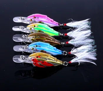 50pcs/lot High quality wobbler crank fishing lure peche artificial bait 6.5cm/6g crankbait swimbait wholesale
50pcs/lot High quality wobbler crank fishing lure peche artificial bait 6.5cm/6g crankbait swimbait wholesale