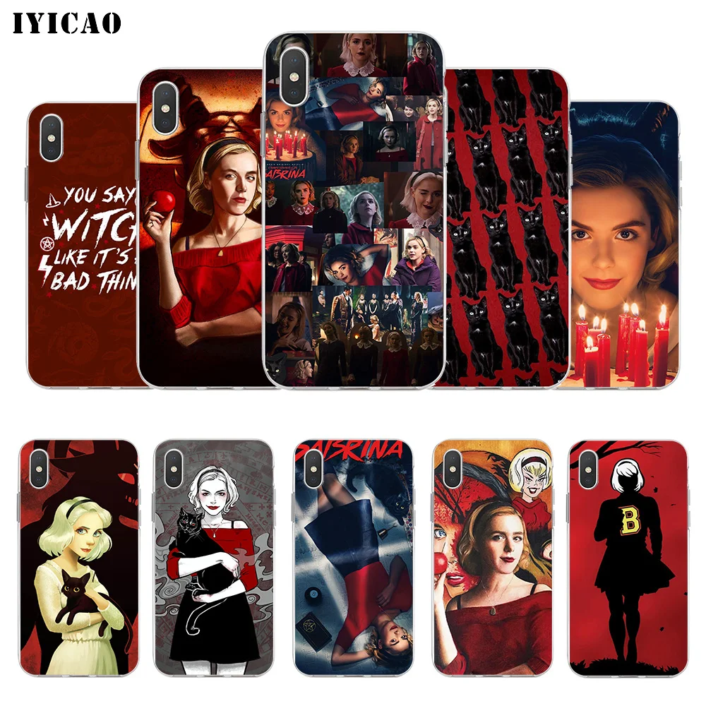 IYICAO Chilling Adventures Of Sabrina Soft Silicone Phone Case for iPhone X XR XS MAX 6 6s 7 8 Plus X 5 5S SE TPU Cover
IYICAO Chilling Adventures Of Sabrina Soft Silicone Phone Case for iPhone X XR XS MAX 6 6s 7 8 Plus X 5 5S SE TPU Cover