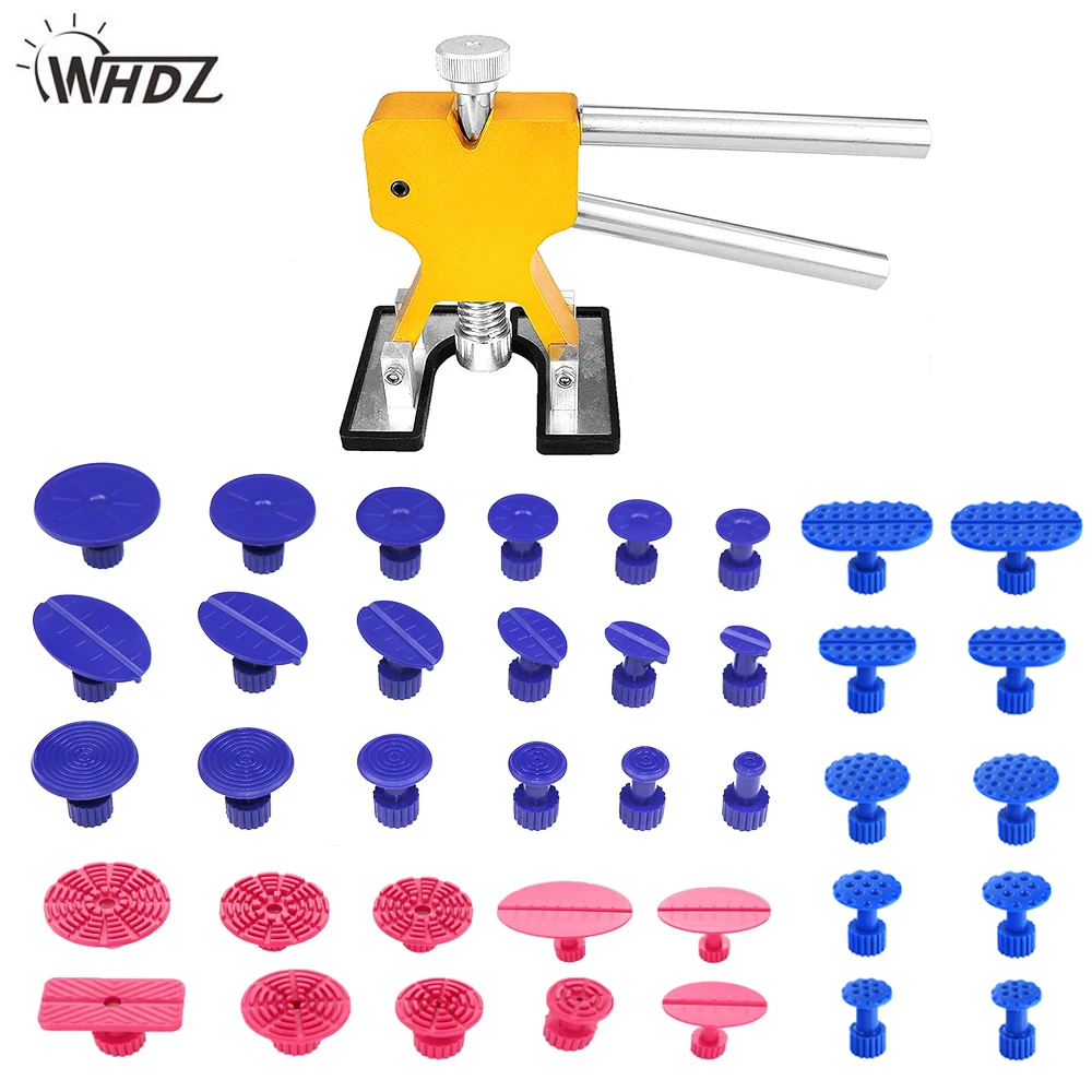WHDZ car Paintless Dent Repair Tools high quality Dent Lifter Dent Puller Glue tabs Tool kit Ferramentas Hand Tool Set
WHDZ car Paintless Dent Repair Tools high quality Dent Lifter Dent Puller Glue tabs Tool kit Ferramentas Hand Tool Set