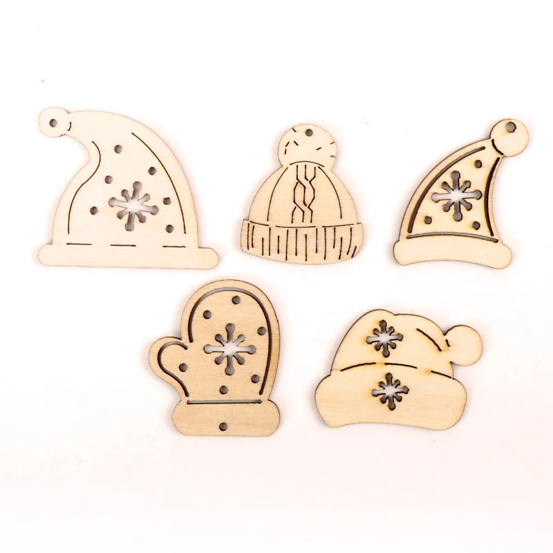 Winter Cap Glove Pattern Wooden Scrapbooking Collection Craft Handmade DIY Accessory Home Decoration 40-45mm 10pcs
Winter Cap Glove Pattern Wooden Scrapbooking Collection Craft Handmade DIY Accessory Home Decoration 40-45mm 10pcs