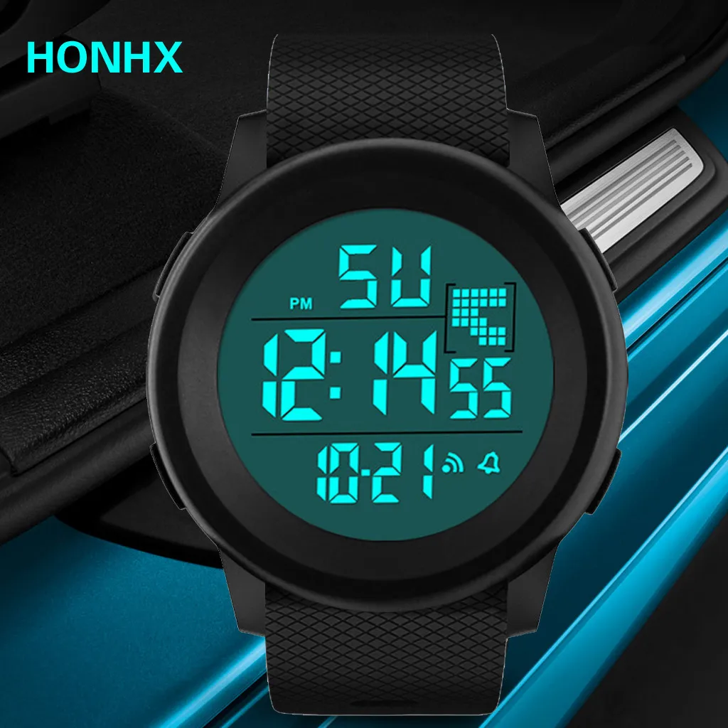 LED Waterproof Digital Quartz Fashion Watch Military Sport Men's Relojes Hombre Vintage Feminino Masculino Erkek Kol Saa 40X
LED Waterproof Digital Quartz Fashion Watch Military Sport Men's Relojes Hombre Vintage Feminino Masculino Erkek Kol Saa 40X