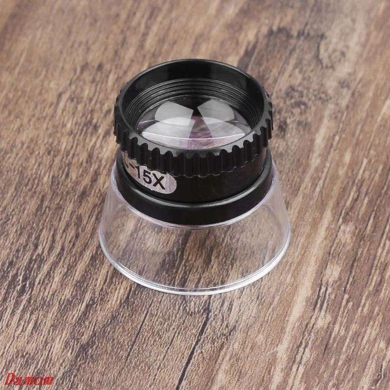 

15X Monocular Magnifying Glass Loupe Lens Map Eye Magnifier Jewelry Repair Tool