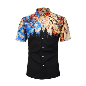 2020 Loose Size 2020 New Sleeve Short Fashion Hawaiian Shirt Men Summer Leisure Floral Shirts Men All-match
2020 Loose Size 2020 New Sleeve Short Fashion Hawaiian Shirt Men Summer Leisure Floral Shirts Men All-match