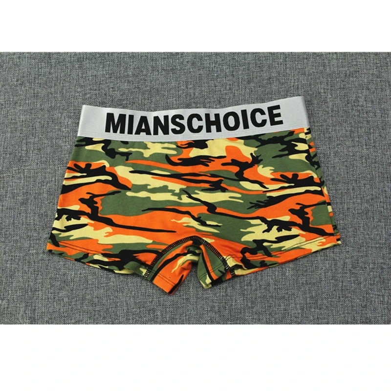 Pholeey Female Underwear Camouflage Printing Band Boxer Letter Boyshorts Cotton Briefs Exercise Women Panties M-2XL P18205
Pholeey Female Underwear Camouflage Printing Band Boxer Letter Boyshorts Cotton Briefs Exercise Women Panties M-2XL P18205