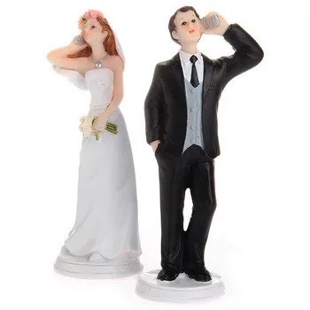 Bride and Groom soccer call busy Funny Figurine Wedding Cake Topper Personalised Event Party Supplies Marriage
Bride and Groom soccer call busy Funny Figurine Wedding Cake Topper Personalised Event Party Supplies Marriage