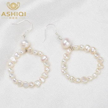 ASHIQI Natural Cultured Freshwater Pearl Drop Earrings 925 Sterling Silver Jewelry For Women Gift 
ASHIQI Natural Cultured Freshwater Pearl Drop Earrings 925 Sterling Silver Jewelry For Women Gift