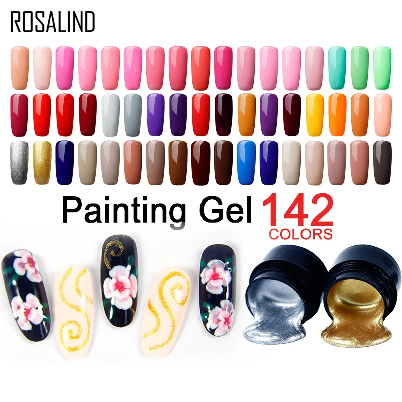 ROSALIND Painting Gel varnish 5ML Gel Nail Polish Hybrid UV Gel Polish Set For Manicure Semi permanent Base top Primer Free ship
ROSALIND Painting Gel varnish 5ML Gel Nail Polish Hybrid UV Gel Polish Set For Manicure Semi permanent Base top Primer Free ship