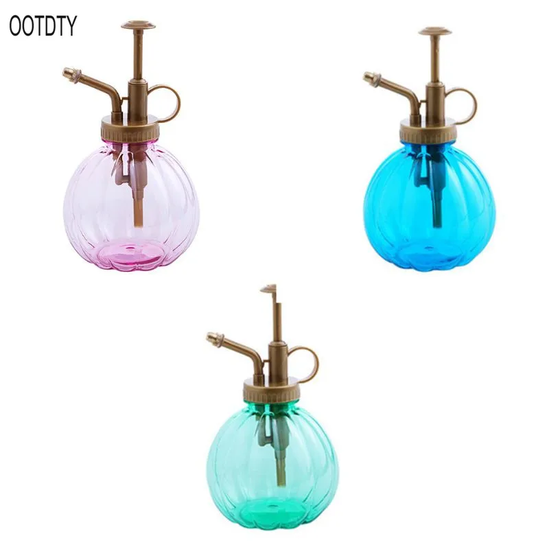 350ML Vintage Pumpkin Shape Flower Plant Bonsai Watering Can Pot Plastic Spray Bottle Mister Press Type Garden Tool Succulent Pl
350ML Vintage Pumpkin Shape Flower Plant Bonsai Watering Can Pot Plastic Spray Bottle Mister Press Type Garden Tool Succulent Pl