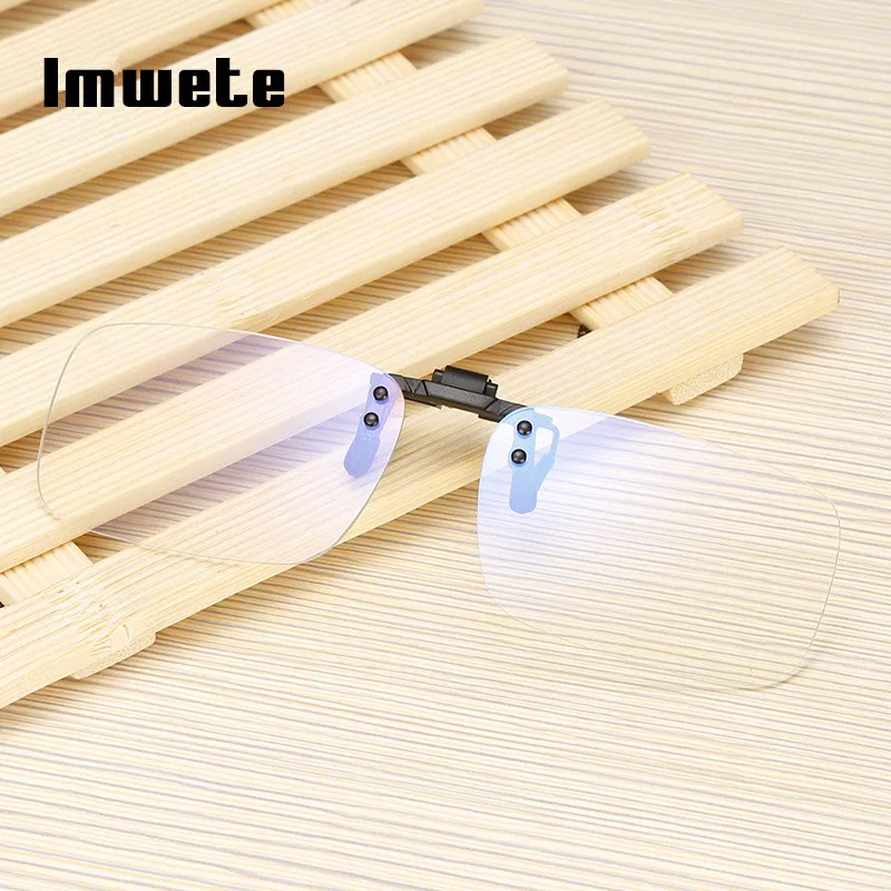 Imwete Anti Blue Light Glasses Men Clip on Eyeglasses Clear Computer Phone Blue-ray Eyewear 2019 Women Clip Flip up Glasses
Imwete Anti Blue Light Glasses Men Clip on Eyeglasses Clear Computer Phone Blue-ray Eyewear 2019 Women Clip Flip up Glasses