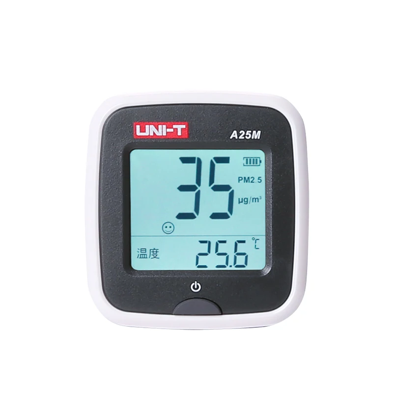 UNI-T A25M PM2.5 Testers Air Quality Measurement 0~500ug Cubic meters Auto Range Overload Indicate Input Battery
UNI-T A25M PM2.5 Testers Air Quality Measurement 0~500ug Cubic meters Auto Range Overload Indicate Input Battery