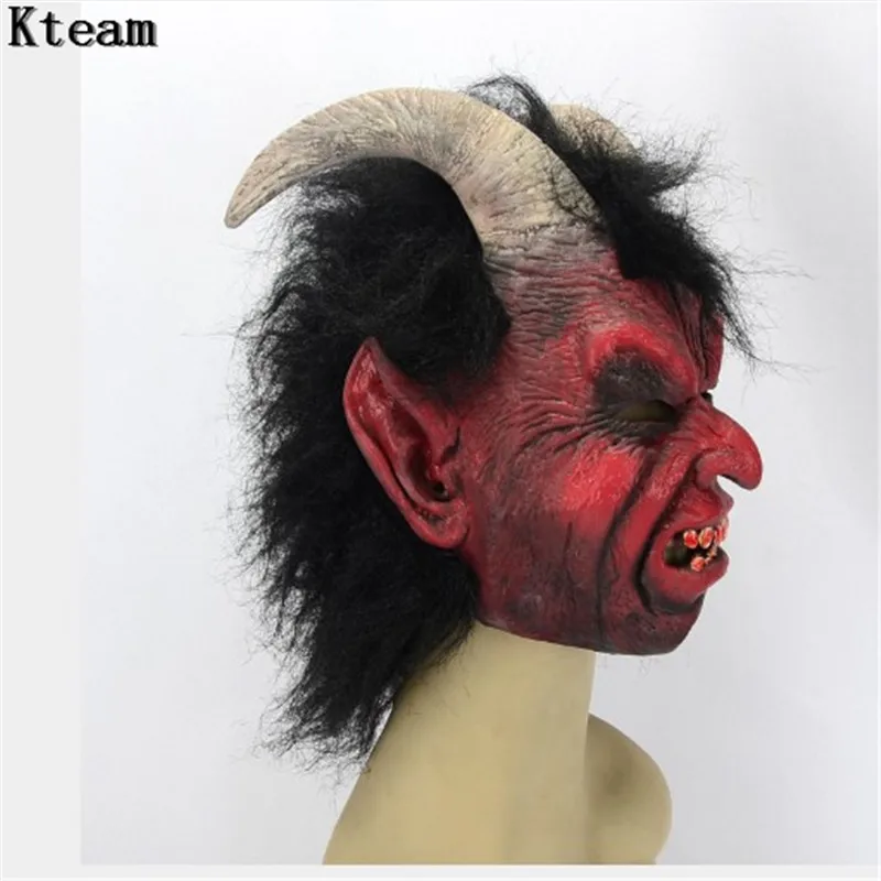 2018 New Hot Scary Adult Costume Horn Mask Horror Party Cosplay Halloween Latex Scary Horns Red Devil Mask for Party Cosplay
2018 New Hot Scary Adult Costume Horn Mask Horror Party Cosplay Halloween Latex Scary Horns Red Devil Mask for Party Cosplay