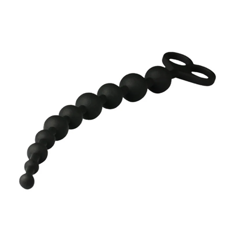 Silicone G-spot Stimulate Massager Anal Sex Toys For Women Man Gay Anal Beads Plug Anal Balls Adult Sex Products Butt Plugs O2