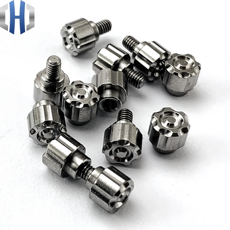 Titanium Alloy Pusher Plate Folding Knife Push Knife Button Titanium Alloy CNC Production Nails Tool Opening And Closing Screws
Titanium Alloy Pusher Plate Folding Knife Push Knife Button Titanium Alloy CNC Production Nails Tool Opening And Closing Screws