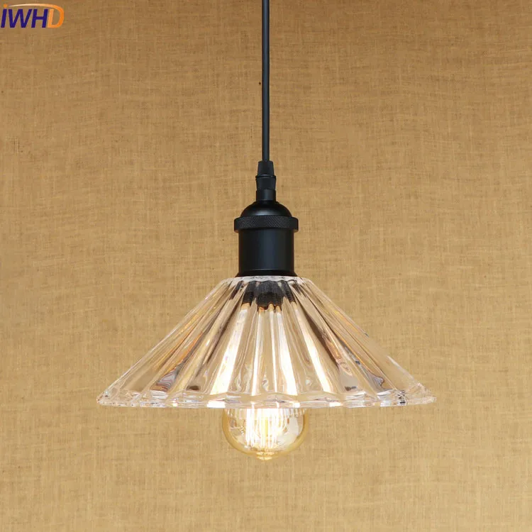 IWHD American Glass LED Pendant Lights Fixtures Indoor Home Lighting Edison Industrial Vintage Lamp Lamparas Colgantes
IWHD American Glass LED Pendant Lights Fixtures Indoor Home Lighting Edison Industrial Vintage Lamp Lamparas Colgantes