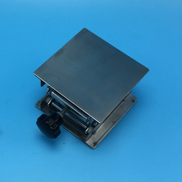 4X4 '' стол из нержавеющей стали 100X100X150 мм лабораторная подъемная платформа