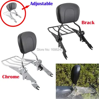 Motorcycle Adjustable Backrest Sissy Bar & Luggage Rack Fits For Harley Touring 2009-2018 High Quality Metal Shelves
Motorcycle Adjustable Backrest Sissy Bar & Luggage Rack Fits For Harley Touring 2009-2018 High Quality Metal Shelves