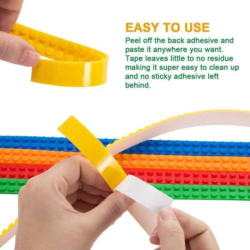 2*32 Dots base plate DIY Building Blocks Tape Silicone Sticker Toys Shape-able Educational Base Plate Anime Floors for gift 25cm
2*32 Dots base plate DIY Building Blocks Tape Silicone Sticker Toys Shape-able Educational Base Plate Anime Floors for gift 25cm