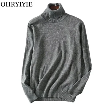 OHRYIYIE Fashion 2019 Autumn Winter Turtleneck Sweater and Pullover Knit Tops Female Glitter Women Pullovers Jumper Pull Femme
OHRYIYIE Fashion 2019 Autumn Winter Turtleneck Sweater and Pullover Knit Tops Female Glitter Women Pullovers Jumper Pull Femme
