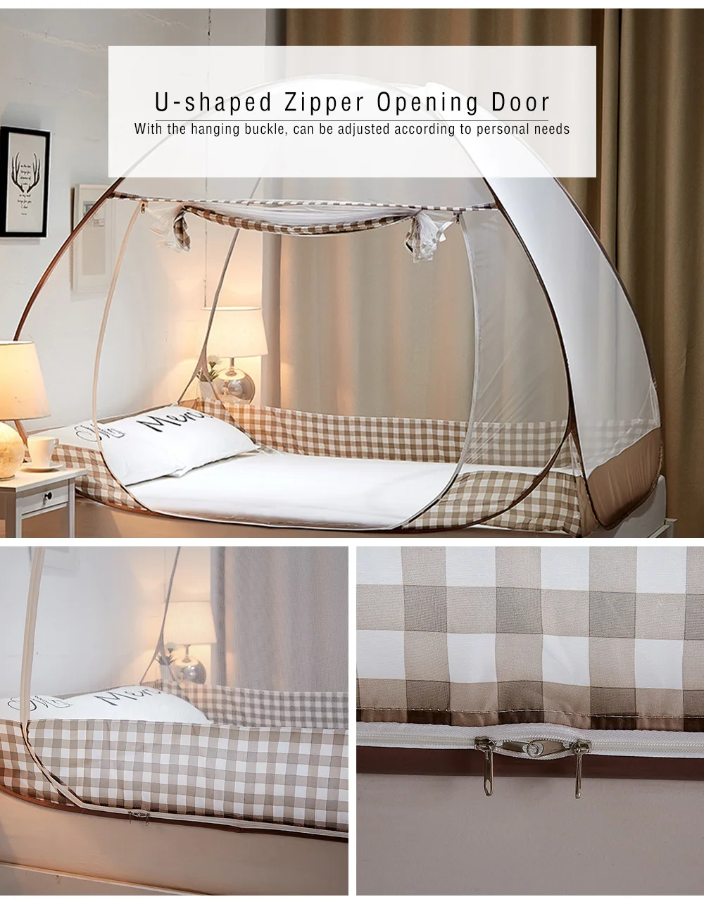 Original Baby Crib Mosquito Net Stroller Summer Baby Bed Foldable