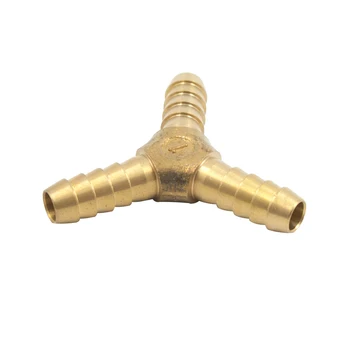 Legines Brass Hose Barb Y-shaped Tee Union, Wye 3 Ways Hose Connectors, 5/32" 3/16" 1/4" 5/16" 3/8" 1/2" 5/8" Hose ID, Pack of 2
Legines Brass Hose Barb Y-shaped Tee Union, Wye 3 Ways Hose Connectors, 5/32" 3/16" 1/4" 5/16" 3/8" 1/2" 5/8" Hose ID, Pack of 2