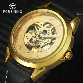 FORSINING 2019 Top Brand Luxury Casual Vintage Mechanical Watch Men Skeleton Leather Strap Fashion Auto Wristwatches for Man
FORSINING 2019 Top Brand Luxury Casual Vintage Mechanical Watch Men Skeleton Leather Strap Fashion Auto Wristwatches for Man