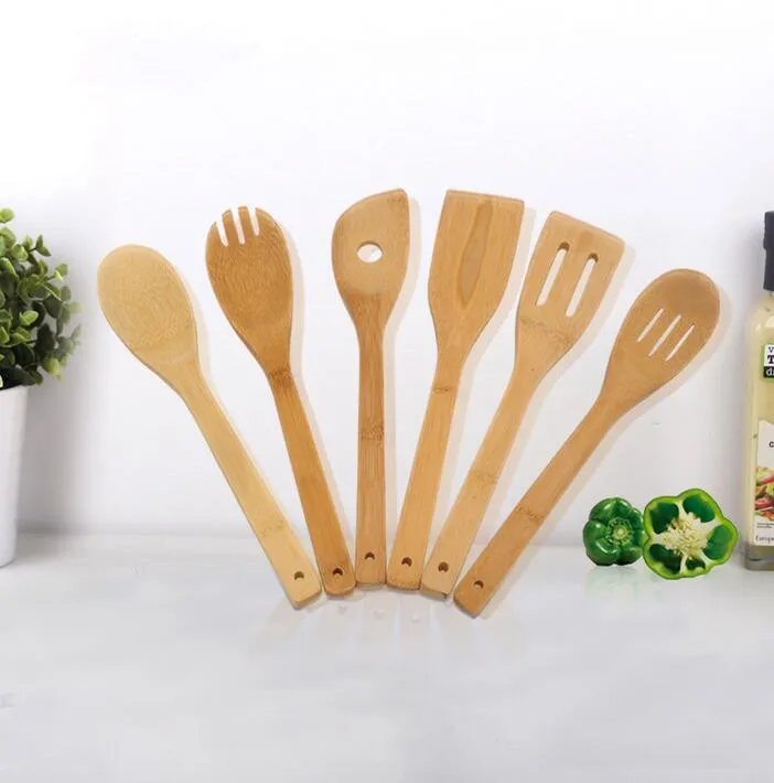 New Arrival 6 Pieces Bamboo Spoon Spatula Mixing Set Utensil Kitchen Wooden Cooking Tool Free Shipping
New Arrival 6 Pieces Bamboo Spoon Spatula Mixing Set Utensil Kitchen Wooden Cooking Tool Free Shipping