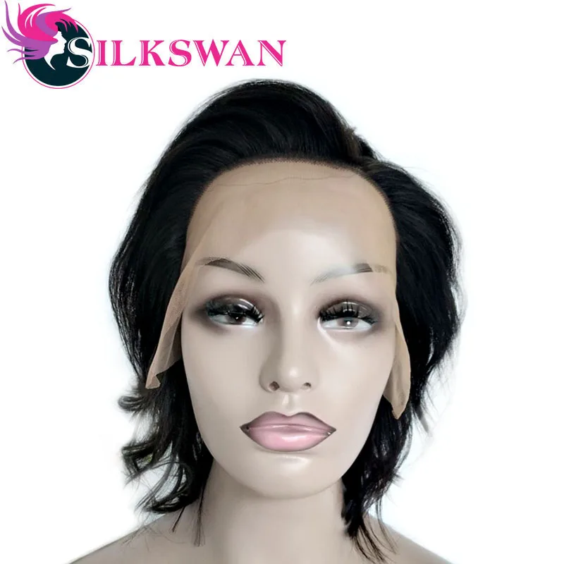 Silk Swan Brazilian Human Remy Hair Natural Wave 13x4 Short Bob Cut Wigs 150 density For Woman Natural Short Wigs
Silk Swan Brazilian Human Remy Hair Natural Wave 13x4 Short Bob Cut Wigs 150 density For Woman Natural Short Wigs