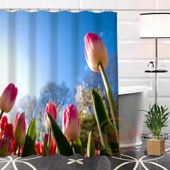 Best Nice Custom Tulip Flower Shower Curtain Bath Curtain Waterproof Fabric For Bathroom MORE SIZE WJY#101
Best Nice Custom Tulip Flower Shower Curtain Bath Curtain Waterproof Fabric For Bathroom MORE SIZE WJY#101