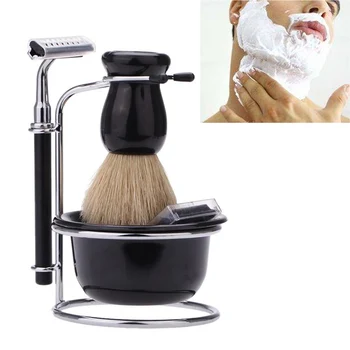 5 pcs Men Shaving Razor Set Shaving Holder+Razor+Soap Bowl+Badger Brush Dry Wet Male Facial Cleaning Tool
5 pcs Men Shaving Razor Set Shaving Holder+Razor+Soap Bowl+Badger Brush Dry Wet Male Facial Cleaning Tool