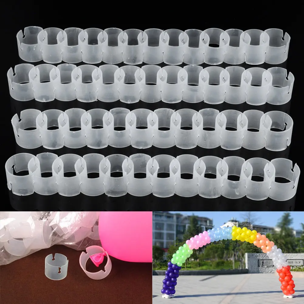 50pcs Balloon Arch Buckle Folder Clips Connectors for Party Holiday Festival Wedding Prom Decor Celebration Supplies
50pcs Balloon Arch Buckle Folder Clips Connectors for Party Holiday Festival Wedding Prom Decor Celebration Supplies