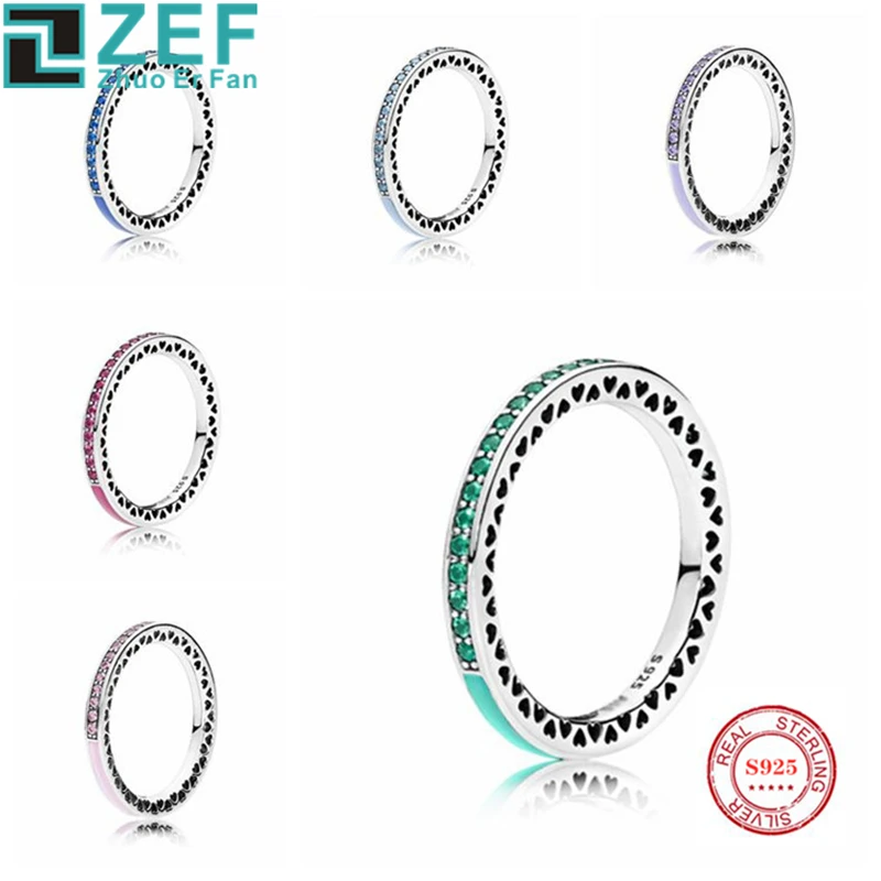 ZEF 925 sterling silver ring, classic style, elegant and luxurious charm, original women's clothing
ZEF 925 sterling silver ring, classic style, elegant and luxurious charm, original women's clothing